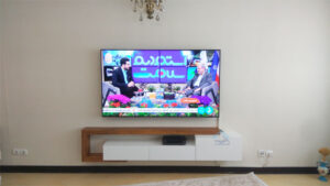 میز دیواری مدرن تلویزیون